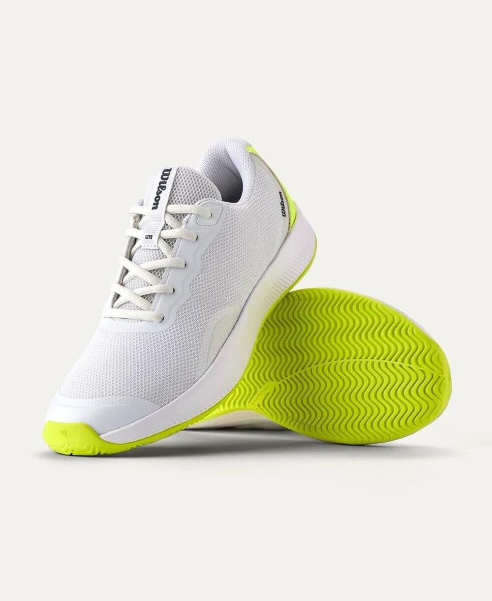 🔥 Wilson Intrigue Lite Women’s Size 10 White Yellow Tennis Shoes Lightweight